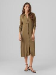 VERO MODA Khaki Ruha MIDI, Size M, viszkóz (473790)