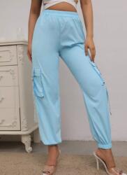 Shein Elegáns Kék Nadrág 38 M Eda