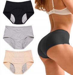 3x Nem Szírhető Menstruális Budi Szett Női Szívóbady 2XL (3 kawałki bielizny damskiej)