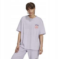 Adidas Lila Oversize Póló H22744 (xxs) (BLUZA DAMSKA ADIDAS ORIGINALS)