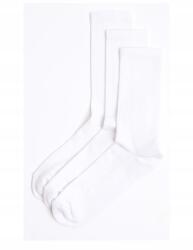 River Island fehér zokni, 3 pár, Size 41-45, pamut (596463)