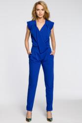 MOE Női Elegáns Női Ujjatlan Overál Laza Könnyű Búzavirág 36-OS