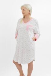 Martel Női hálóing 242 Nina II wz. 01, M, rózsaszín (KOSZULA MARTEL NINA RÓŻ M)