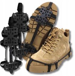  Túrázó Kramponok, XL, csúszásgátló, 24 tüskés, 38-45 (Raczki trekkingowe na buty rozmiar 40-45)