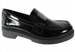 Nessi Félcipő Nessi 24603 MÉRET38 Bőr Fekete Lakk (24603)