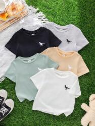 Shein HC21307 Shein Fehér Fiú Póló Nyomattal (26) 92