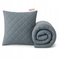 Strefa Spania Szürke paplan szett 140x200 párna 70x80 egész évben meleg bolyhos (ZEST-SZA-160X200+70X80)