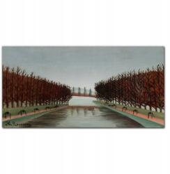 Coloray Vászonkép Park fák folyó égbolt 100x50 cm (010030010010000017628)