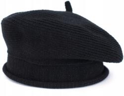 Art of Polo Női gyapjú sapka meleg klasszikus, antennás, fekete (cz18416-6)