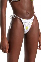 Desigual Fehér Kötött Bikinialsó, mintás, Size XS, tangó (594195)