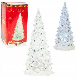  Led-es Világító Karácsonyfa Elegáns Dekoratív Karácsonyi Figura TG51099 fehér (AP36)