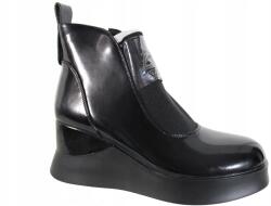 VINCEZA Bokacsizma Vinceza 66703 MÉRET40 Bőr Fekete Lakk (66703)