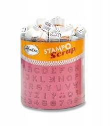 Aladine Stampo Scrap Három mini ábécés pecsét, 103 db (3733)