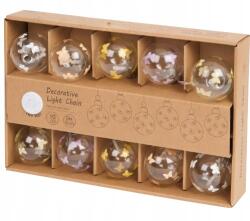 Zd trading LED-es húsvéti tojásfüzér, elemes működés (8718964208821)