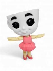 MORANQ Nagy Ballerina Cappuccina figura 16 cm Csuklós Tik Tok Viral (MQBALLERINA16CM_2)