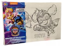  41. Festő kép szám szerint. festék ecset. Mancs Őrjárat (5903235974717)