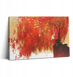 Wallfluent Vászonkép Vendégszoba Keret Fa Menyasszony Ősz (010030010150000014628)