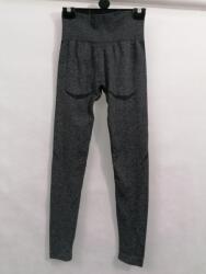  Női Leggings, Szürke Elasztikus Basic