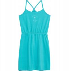 4F Lány ruha 4F F026 tengeri zöld 4FJSS23TDREF026 46S 158cm (4FJSS23TDREF026-46S)