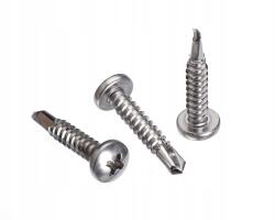 Milwar 3, 9x25 Rozsdamentes Önfúró Lemezcsavar Hengeres Lencse 7504M N (10) (7504M23925)