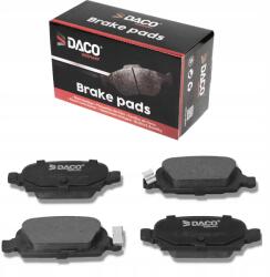 DACO Fékbetét Opel Corsa C 00- Opel Tigra 04- Hátsó
