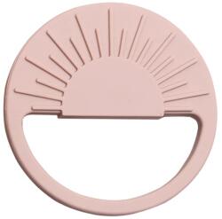 MilaBaby Szilikon rágóka Természetes fogó Bézs Bpa Free (#C471D)