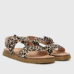 Schuh Bézs Színű Mintás Szandál, Size 29, textil (596674)