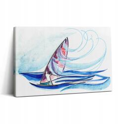 Wallfluent Falikép Canvas Dekoratív Hálószoba Szörfdeszka 30x20 cm (010030010150000074886)