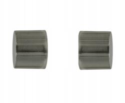 ESTAdeco Luna végzáró szett, 2 db-os, 19 mm-es Nikiel karnisokhoz