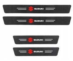  Védőfólia Küszöbvédő Fólia Suzuki carbon 4 db-os