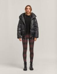 Stradivarius Fekete Kockás Színes Nadrág (32) (286531)