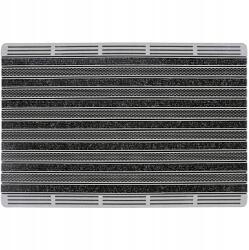 Decorator Home Lábtörlő Kültéri Ajtó Alá 60x90 Nagy Prémium Gumi Cipő Ezüst (Wycieraczka pod drzwi zewnętrzna gumowa mata)