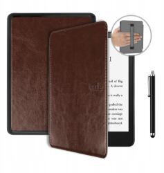 AllTabCases Bőr Tok Amazon Kindle Paperwhite 5 készülékhez Érintőceruza (paperwhite5skórzaneciemnybrąz)