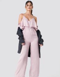 NA-KD Overál Rózsaszín Elegáns Szatén 36 S Aaq