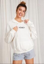 Shein Női Pulóver Fehér Basic Kapucnis 34 Xs Eda