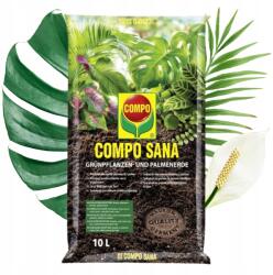 COMPO Föld Zöld Növény táptalaj Palma Monstera Dracena Fikus 10L Compo (ZIEMIA COMPO)