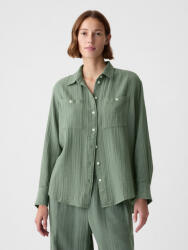 GAP Мушамена риза oversize GAP GAP | Zelen | ЖЕНИ | XS