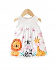 Shein Baba Ruha Fehér Színes Mintákkal 6M__74