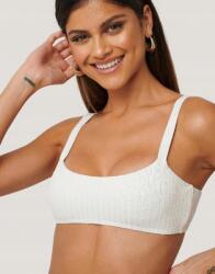 NA-KD Fürdőruha Felső Fehér 38 M 1N02