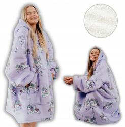 Comfy Moment Unikornis takaró #Unicorn - vastag bolyhos sherpa oversize (Kocobluza #Unicorn)