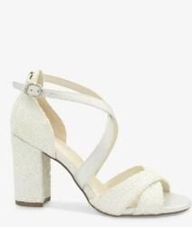 Fehér Klasszikus Esküvői Szandál Dekoratív Blokk Csat Paradox 39-ES (38760657)