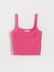 Reserved LC14302 Vállpántos Kötött Felső Copfos Szövéssel (34) L