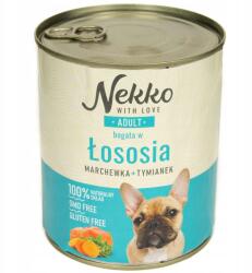 Nekko Adult kutyaeledel lazac sárgarépa 800g