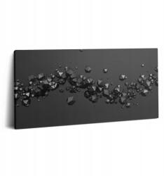 Wallfluent Vászonkép Nappaliba Gyönyörű Nyomtatás 3d Alakzatok Absztrakt 100x50 (010030010010000006123)