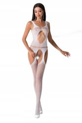 Passion Bodystocking erotikus fehérnemű BS057 white fehér Passion one size