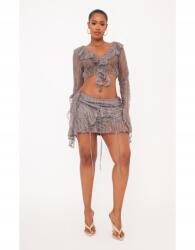 Prettylittlething Csipkés Megkötős Szoknya (40) (565277)