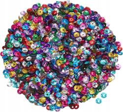 Sourcing map Laza lézer flitterek 4 mm. 2 csomag (B0CKPCYHWJ)