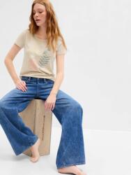 GAP Тениска с принт GAP GAP | Bezhov | ЖЕНИ | XXS