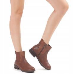  Piccadilly Barna bokacsizma, Size 37, cipzárral (383272)