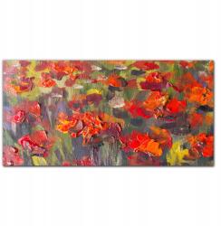 Coloray Vászonkép keretben Pipacsok virágok 100x50 cm (010030010010000016672)